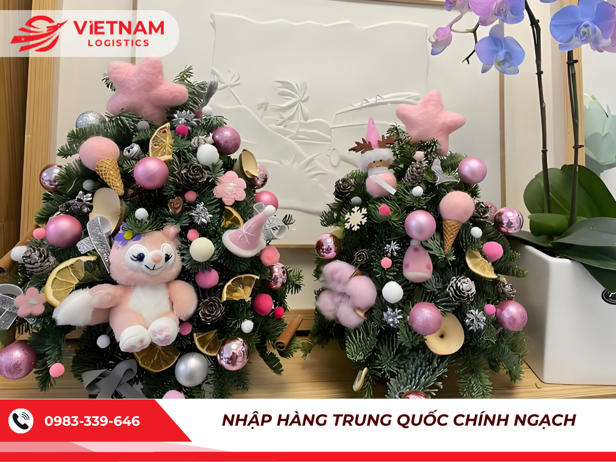 Cây thông Noel mini để bàn